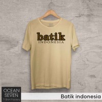 OCEANSEVEN.ID Kaos Distro Batik indonesia Baju Pria T-Shirt Wanita