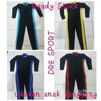 Baju renang diving panjang anak usia 6-9 tahun Pria & Wanita