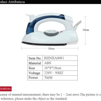 Traveling Steam Iron Setrika Uap MINI Strika Lipat Kecil Seterika Air