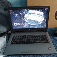 Laptop Gaming Fullset HP AMD A8 Generasi Baru Bekas Bagus