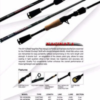 SALE Joran pancing Zerek Naginata NC622MH Cast