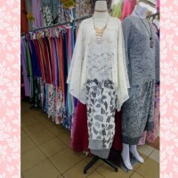 Kebaya Hijabers satu stel untuk Wisuda/ Lamaran/ Kondangan