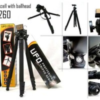 Tripod Kamera Terbaik DSLR Digital Excell UFO 260 PRO Ballhead