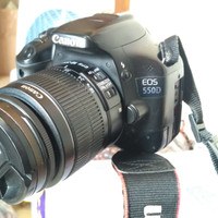 kamera bekas canon 550d DSLR