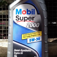 oli mesin mobil super 2000 5w-30 semi synthetic 1L for diesel gasoline