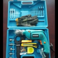 Mesin Bor Set 13Mm M-2130 ModernU002F Mesin Bor Kayu, Besi Dan Beton