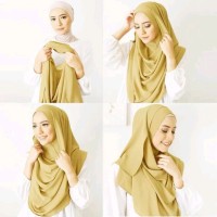 Hijab Cantik Malla Instan Pashmina Jilbab Simple Kerudung Terbaru