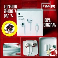 HEADSET HANDSFREE EARPODS IPHONE 7 7PLUS 8 PLUS IPHONE X ORIGINAL 100%