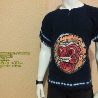 Kaos Bali Sablon Lukis | IZ P10-P12 | Kaos Batik Santai Pantai Adem