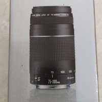 Lensa canon EF 75-300mm f/4-5.6 111