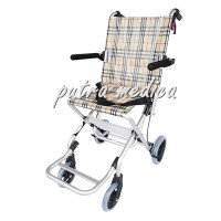 Serenity Kursi Roda Travel Ringan SR388CK - Cream Kotak