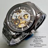 JAM TANGAN PRIA ELEGAN ROLEX RANTAI OTOMATIS untuk pria