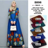 B898 MAXY JUMBO Calvin Jeans Jumbo, Busui / Dress Muslimah / Gamis Big