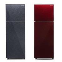 KULKAS 2 PINTU SHARP SJ 246 XG GREY RED KHUSUS TANGERANG CELRM225