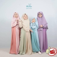 GAMIS FITRI KIDS Size 4-12 | Gamis Anak Hijab Alila Kids