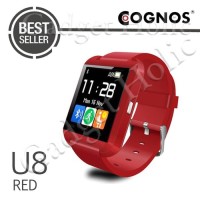 Produk Terbaru Smartwatch U Watch U8 - Red Uwatch Smart Watch
