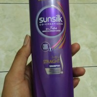 Sunsilk Shampo 170 ml Ungu Lively Straight (rambut lurus)