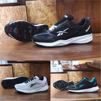 Sepatu Running Reebok Hitam Putih Biru