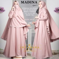 RABBANI SYARI MILO 105/140Allsize Gamis Cadar Busui Ori Umroh INT