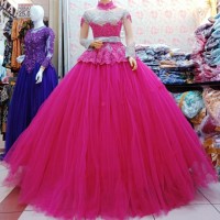 Gaun Kebaya Tutu Pengantin Wanita