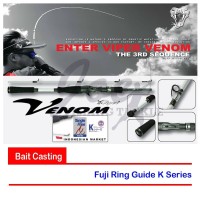 Viper Venom VV602MLB 6 14Lb Rod Bait Casting Joran Pancing BC