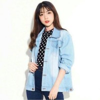 Bomber Jaket Jeans Levis Oversized Big Sized