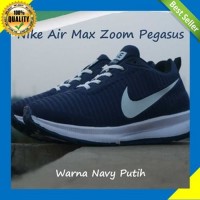 Sepatujak: Sepatu Nike Air Max Zoom Pegasus Warna Navy Putih Cocok Unt