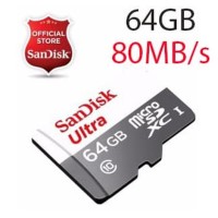Micro Sd Sandisk 64Gb Ultra Class10 | Sdhc Memory Card Class 10 64 Gb