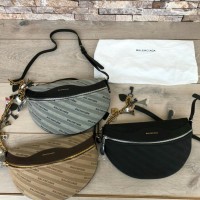 TAS BALENCIAGA SOUVENIR BELT BAG Super MIRROR
