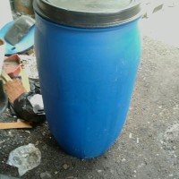 Drum plastik/tempat sampah/tempat air/tong