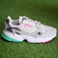 MODEL TERBARU HARGA TERMURAH Sepatu Adidas ORIGINAL Falcon Grey Pink