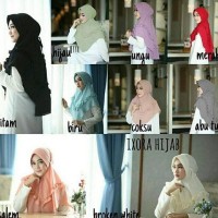 Jual MUSLIM FASHION JILBAB HIJAB SYAR'I INSTAN MADU TALI BELAKANG MUSLIMAH Murah