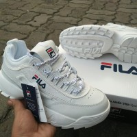 SEPATU FILA PUTIH WANITA DISRUPTOR ORIGINAL QUALITY Q