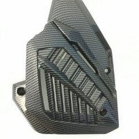 cover radiator karbon vario 125 150 new all pcx sparepart murah