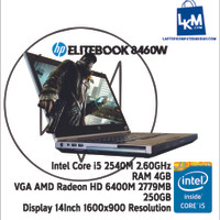Jual Murah Laptop Gaming Core i5 4gb HP Elitebook 8460w 3 jutaan