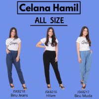 Celana Panjang Hamil Jeans Denim Modis trendy Wanita JSK