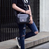 Tas Kamera Dslr / Mirrorless Canon Nikon Fuji Lumix Sony - Abu-Abu