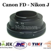 Adapter Lensa Canon FD To Nikon 1 J1 J2 J3 J5 V1 V2 S1 Limited