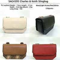 SAG4395. C&K Slingbag Import (tas selempang) Bahan PU Leather