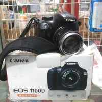 CANON 1100D FULLSET LENSA FIX DAN KIT