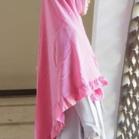 Jual FASHION MUSLIMAH KHIMAR PET REMPEL JUMBO ANTEM 85X120 / JILBAB INSTAN Murah
