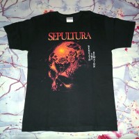 Kaos T-Shirt Metal Band : SEPULTURA - BENEATH THE REMAINS