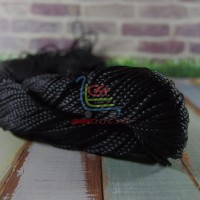Jual Benang Rajut Nilon / Nylon Skein D27 Warna Hitam Murah