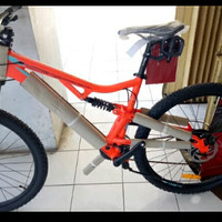 Fullbike Sepeda Fullsus MTB Thrill Ous 2.0 Size L New Free Ongkir