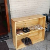 Rak Sepatu Full Kayu Jati Belanda Pinus Solid Murah dan Keren