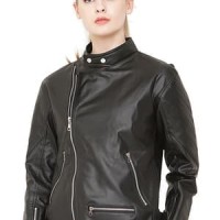 Jaket Wanita Semi Kulit BRANDED Jaket Double Kerah Wanita JV Jaket ori
