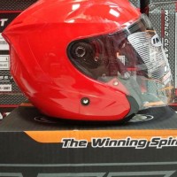 Helm INK Dynamic MERAH / Fire Red size L