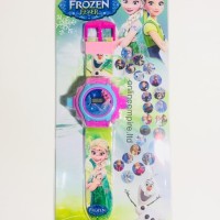 JAM TANGAN ANAK-ANAK KARAKTER FROZEN
