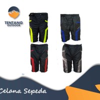 Jual Celana Sepeda Padding Tidak Ketat Pading 2 Layer Grosir MTB Downhill Murah