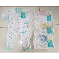 LIBBY Setelan Panjang S,M,L kecil (6-18 bulan) 1 Pakaian Bayi Libby